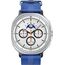 Galaxy Watch8 Classic | 46 мм | White | Athleisure/Blue | M/L, Размер: 46 мм, Цвет: White, Тип ремешка: Athleisure, Цвет ремешка: Blue, Размер ремешка: M/L, Подключение часов: Bluetooth / Wi-Fi, изображение 2